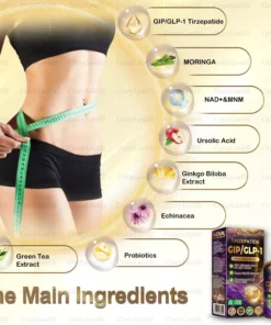 𝑪𝒓𝒂𝒛𝒚𝑳𝒆𝒂𝒇® Tirzepatide 𝗚𝗜𝗣/𝗚𝗟𝗣-𝟭 𝗗𝘂𝗮𝗹-𝗔𝗰𝘁𝗶𝗼𝗻 𝑺𝒍𝒊𝒎𝒎𝒊𝒏𝒈 & 𝑯𝒆𝒂𝒍𝒕𝒉 𝑩𝒐𝒐𝒔𝒕 𝑫𝒓𝒐𝒑𝒔