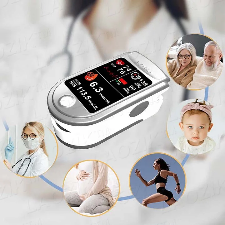 Laozik™ Professional 3-in-1 Blood Glucose & Body Health Monitor - Image 4