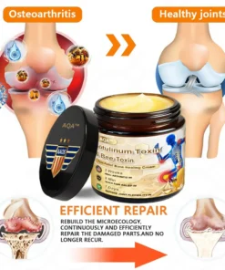 AQA™ Botulinum and Bee Toxin Pain Relief Bone Healing Cream