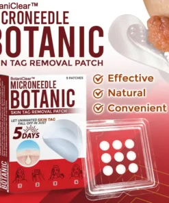 BotaniClear™ USA-Made MicroNeedle Patch for Skin Tags