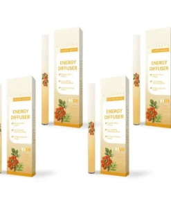 Breathe Qooes™ Mullein Relaxation Stick – Soothes Lungs, Detoxifies, Freshens Breath