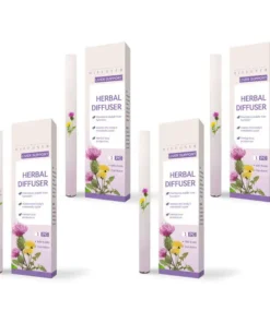 Breathe Qooes™ Mullein Relaxation Stick – Soothes Lungs, Detoxifies, Freshens Breath