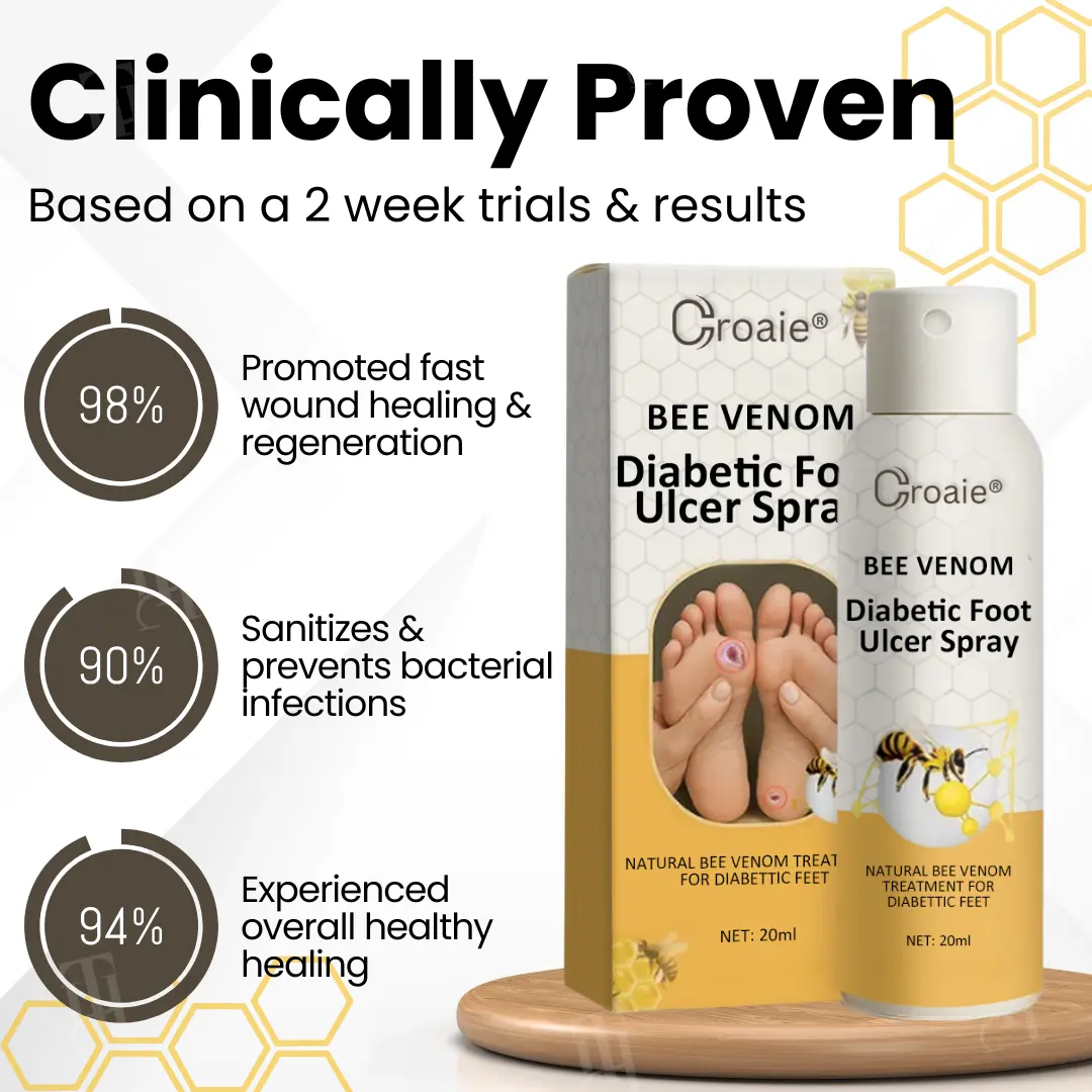 Croaie® Bee Venom Diabetic Foot Ulcer Spray