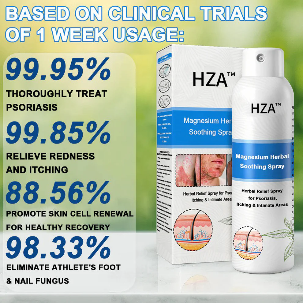 HZA™ Magnesium Herbal Psoriasis Spray