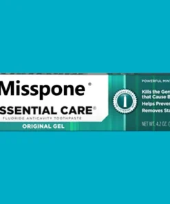 Misspone® Essential Care Toothpaste – 6 - in - 1 Whitening + Total Care