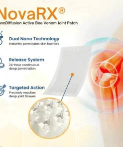 NovaRX® NanoDiffusion Active Bee Venom Joint Patch
