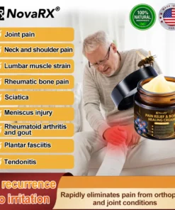 NovaRX® Pain Relief & Bone Healing Cream with Bee Venom
