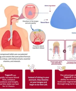 Yagoo® Men's Care Compressed Candy Tablets