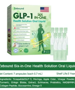 Zebound GLP-1 Six-in-One Health Solution Oral Liquid