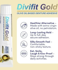 Divifit™ Gold Thermoplastic Denture Adhesive