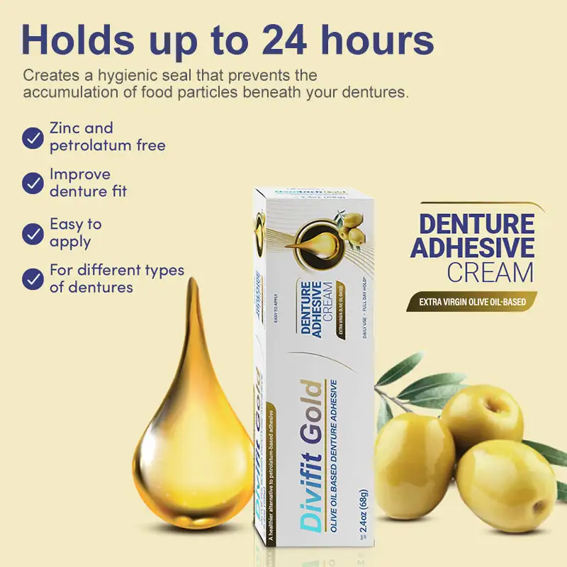 Divifit™ Gold Thermoplastic Denture Adhesive