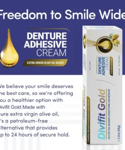 Divifit™ Gold Thermoplastic Denture Adhesive
