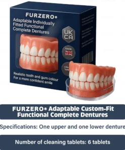 Furzero® Adaptable Custom-Fit Functional Complete Dentures