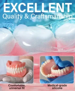 Furzero® Adaptable Custom-Fit Functional Complete Dentures