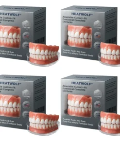 HEATWOLF® Adaptable Custom-Fit Functional Complete Dentures