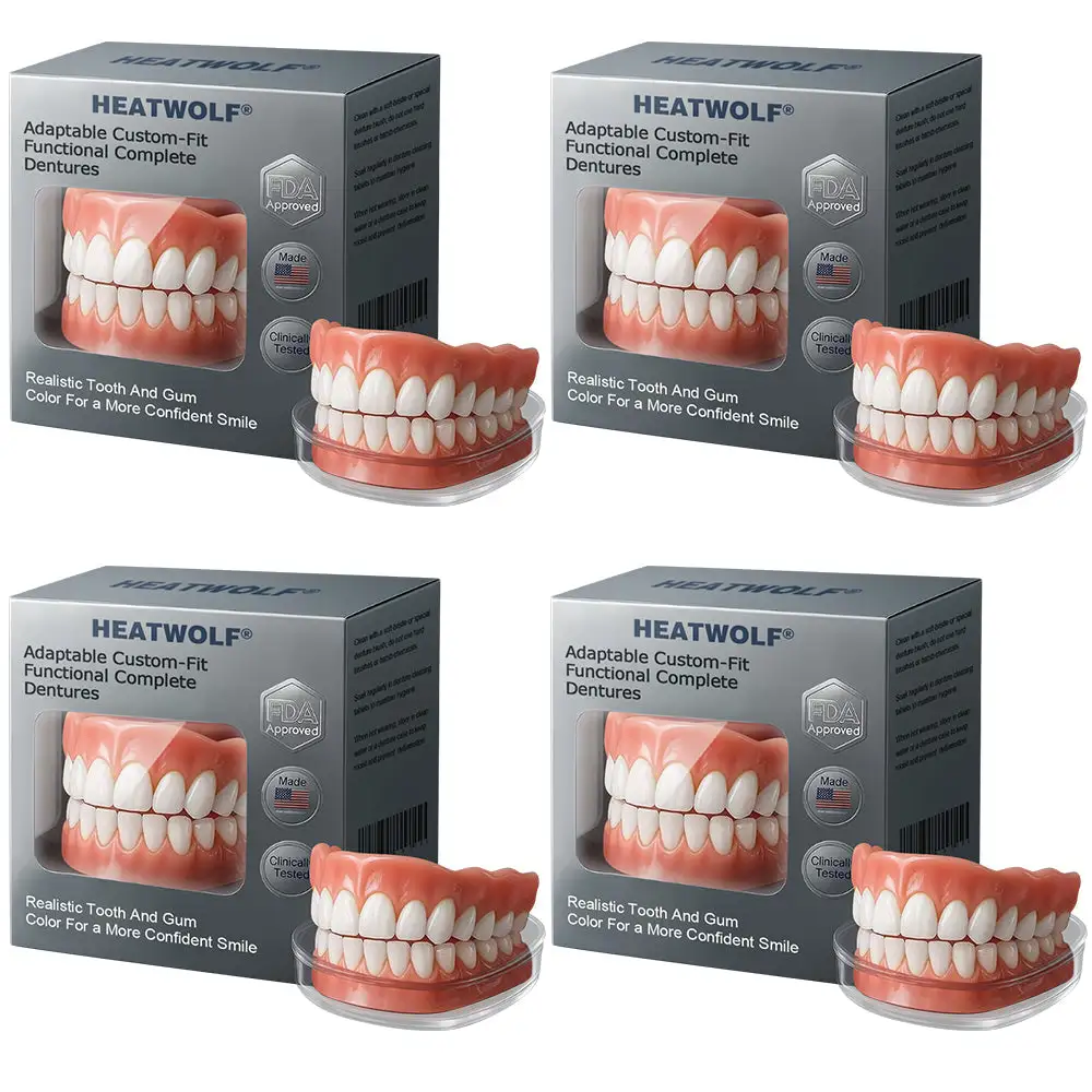 HEATWOLF® Adaptable Custom-Fit Functional Complete Dentures