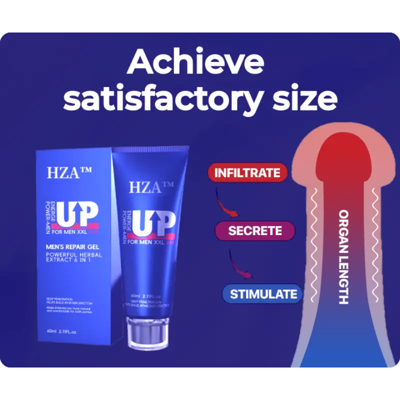 HZA™ Men’s Intimate Care & Growth Gel