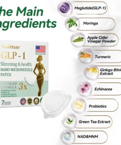 𝑆𝑤𝑖𝑓𝑡𝑠𝑎𝑟® 𝐺𝐿𝑃-1 𝑁𝑎𝑛𝑜-𝑀𝑖𝑐𝑟𝑜𝑛𝑒𝑒𝑑𝑙𝑒 𝑃𝑎𝑡𝑐ℎ