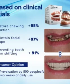 Advanced Customized Full Denture Set