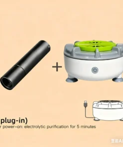 Billhol® UV Black Light Flashlight for Vegetable Inspection