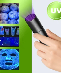 Billhol® UV Black Light Flashlight for Vegetable Inspection
