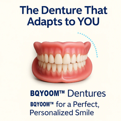 Custom-Fit Functional Dentures – Full Set