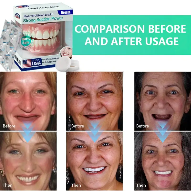 Dresfa® Medical Full Denture with Strong Suction