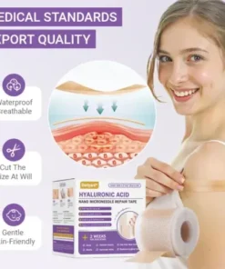 Hyaluronic Acid Nano Microneedle Repair Tape