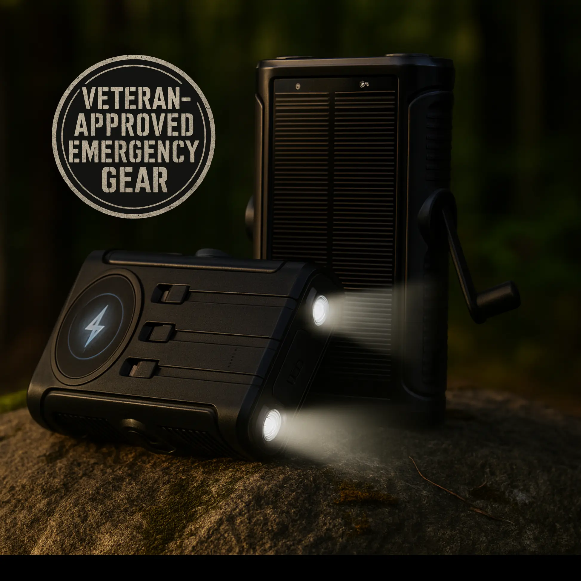 Lunavelle™ Wireless Solar Power Bank