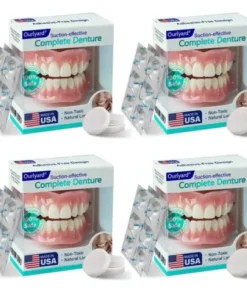 Suction-fit Complete Denture