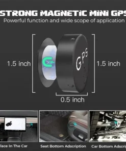 iRosesilk® EasyFind Mini Magnetic GPS Tracker