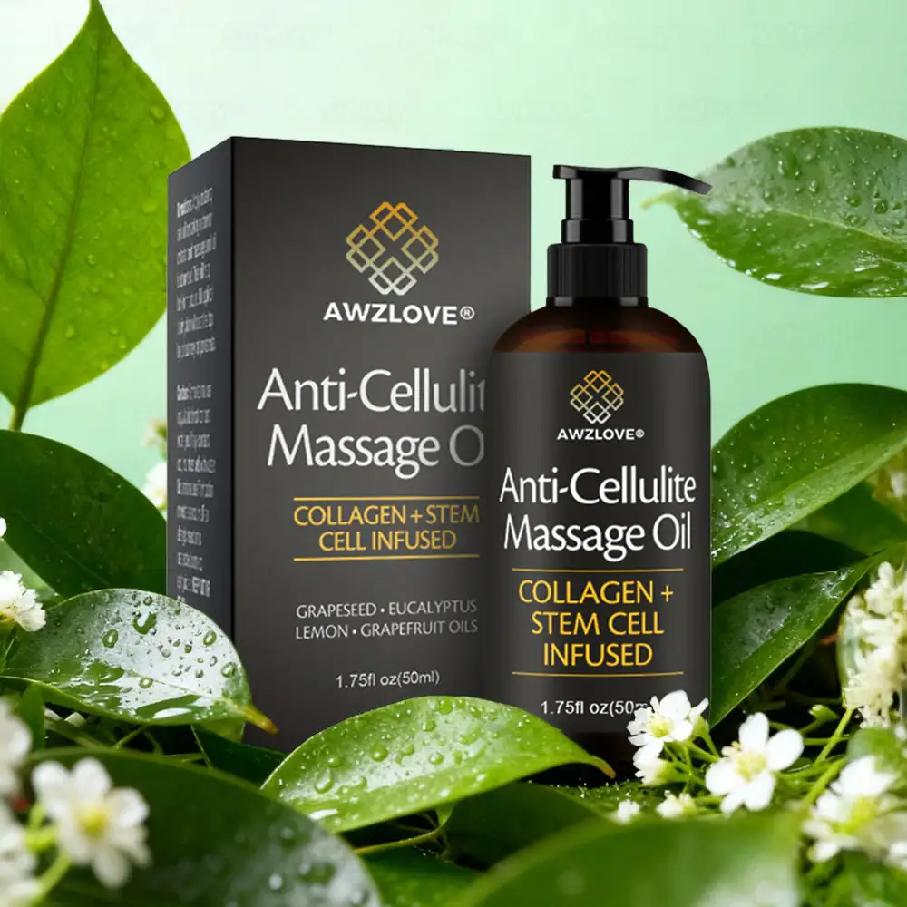 Luxurious Collagen & Stem Cell Anti-Cellulite Massage Oil