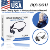 X1 Smart Bone Conduction Hearing Aid Hear Clearly Again — Without the Bulk, Whistles, or High Cost.