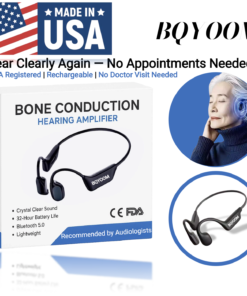 X1 Smart Bone Conduction Hearing Aid Hear Clearly Again — Without the Bulk, Whistles, or High Cost.