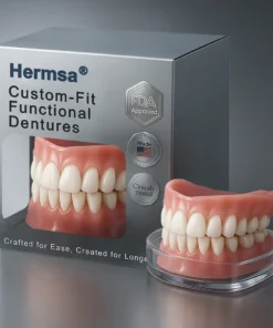 AdaptableFit Custom-Fit Functional Dentures