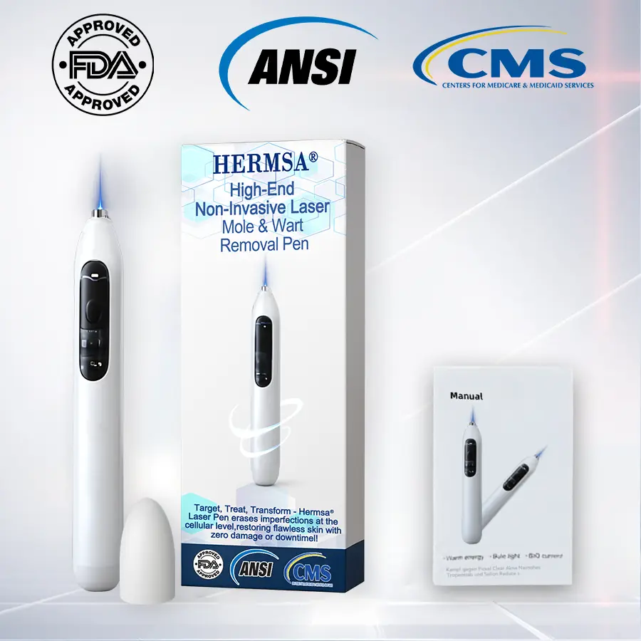 High-End Non-Invasive Laser Mole & Wart Removal Pen