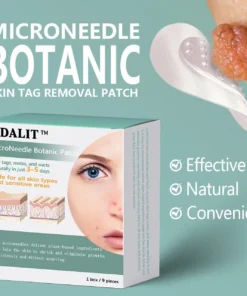 MicroNeedle Botanic skin Tag Removal Patch