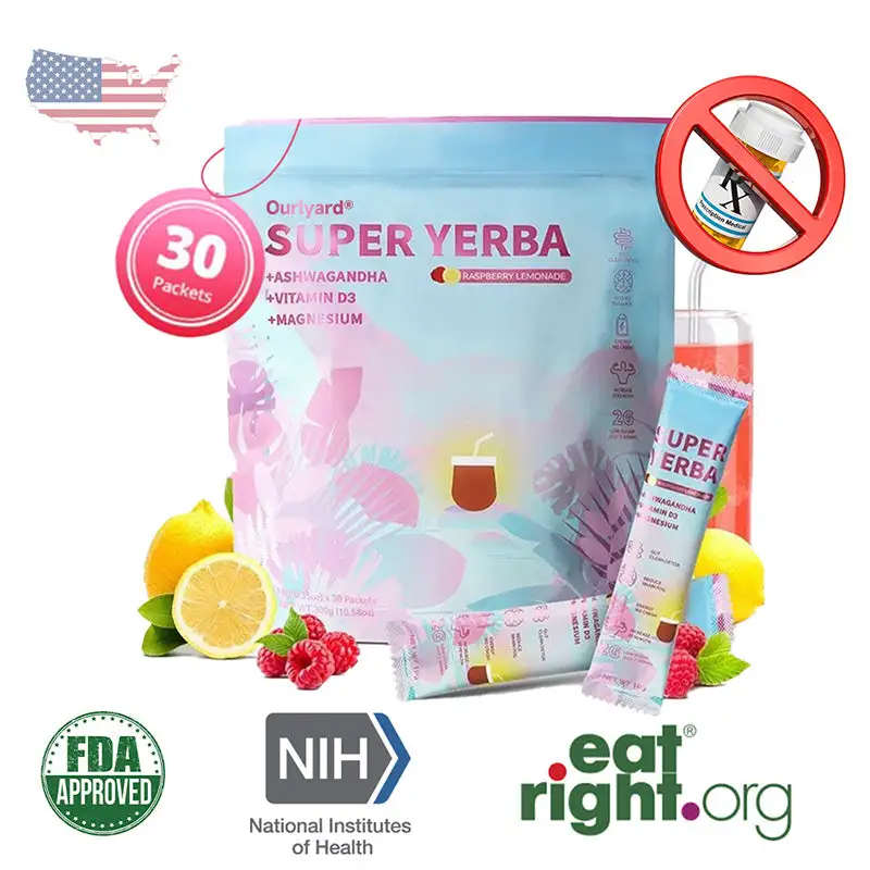 Fat Burning & Blood Sugar Support Super Yerba Mate Instant Tea Powder