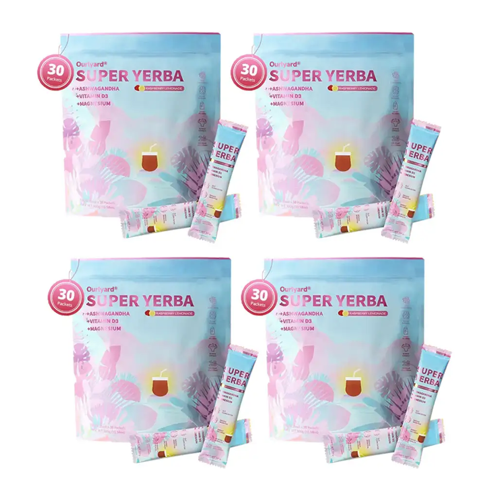 Fat Burning & Blood Sugar Support Super Yerba Mate Instant Tea Powder - Image 12