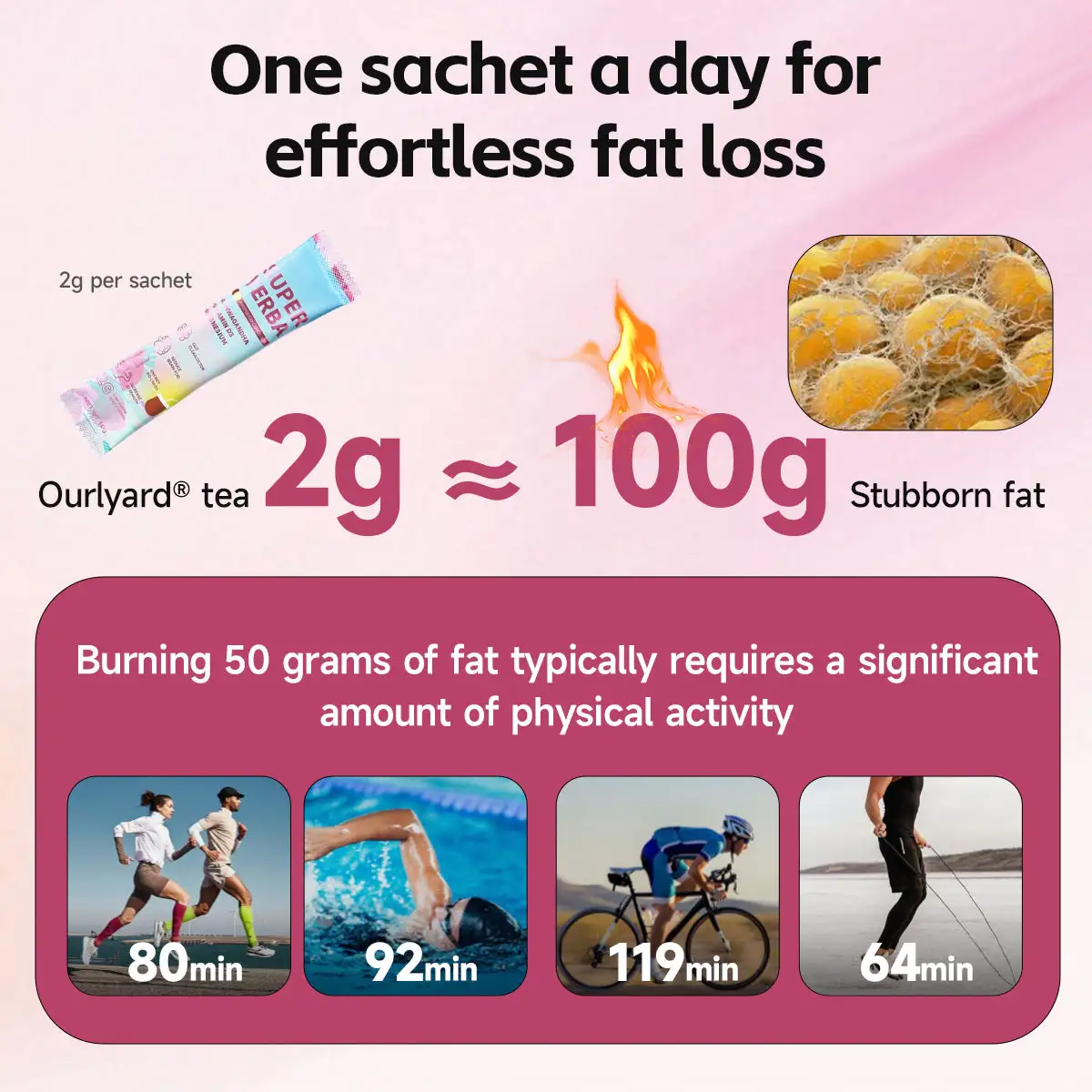 Fat Burning & Blood Sugar Support Super Yerba Mate Instant Tea Powder - Image 4