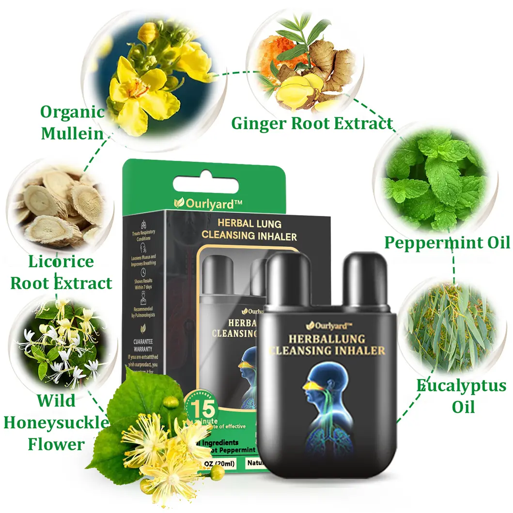 Herbal Lung Cleansing Inhaler - Image 9