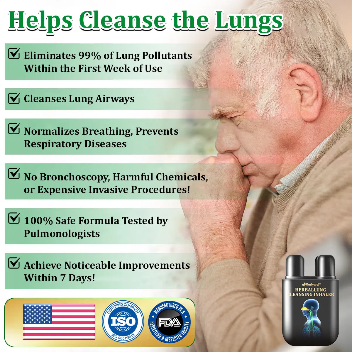 Herbal Lung Cleansing Inhaler - Image 2