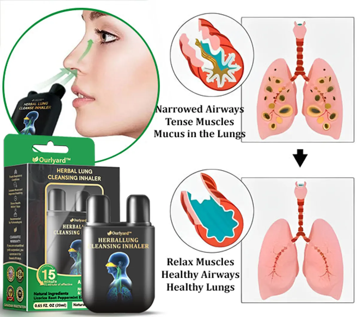 Herbal Lung Cleansing Inhaler - Image 4