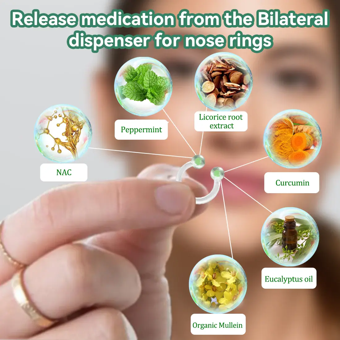 Lung Detox Relief Nasal Ring - Image 5