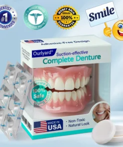 Suction-fit Complete Denture