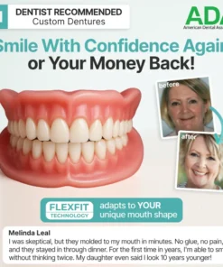 SEAGRIL™ Custom-Fit Full Functional Dentures