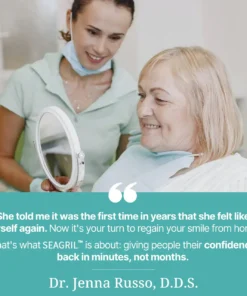 SEAGRIL™ Custom-Fit Full Functional Dentures