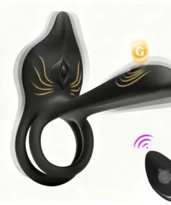 Juxek™ Enchanted Girl Luxe Smart Vibrating Ring – App-Controlled Pleasure for Couples