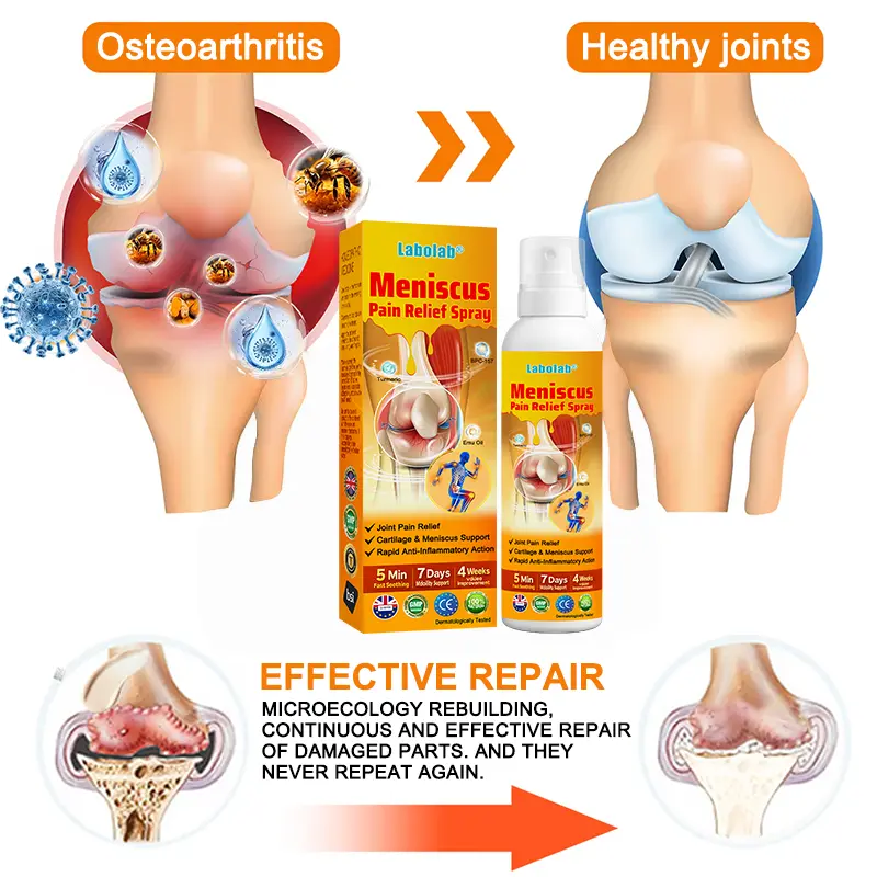 Labolab® BPC-157 + Turmeric & Emu Oil Meniscus Pain Relief Spray