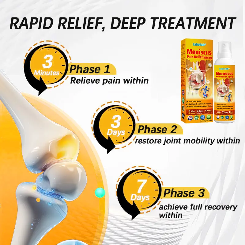 Labolab® BPC-157 + Turmeric & Emu Oil Meniscus Pain Relief Spray